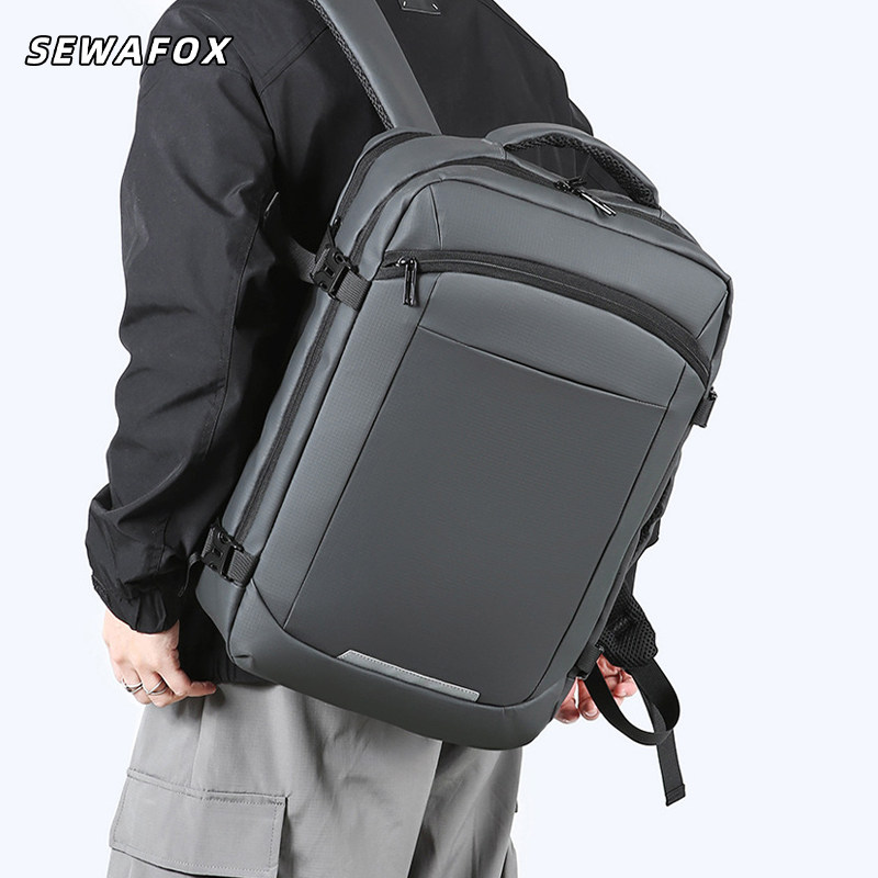 SEWAFOX男士商务大容量双肩包