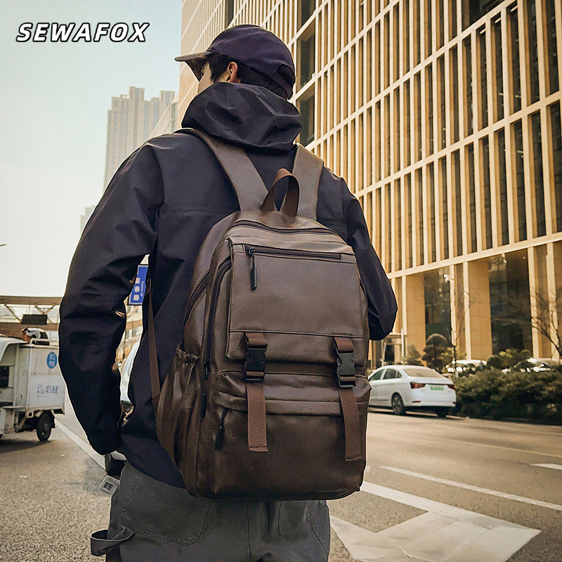 SEWAFOX塞瓦狐大容量休闲双肩包
