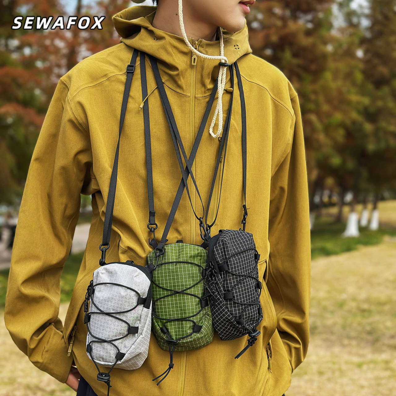SEWAFOX塞瓦狐轻便机能斜挎包