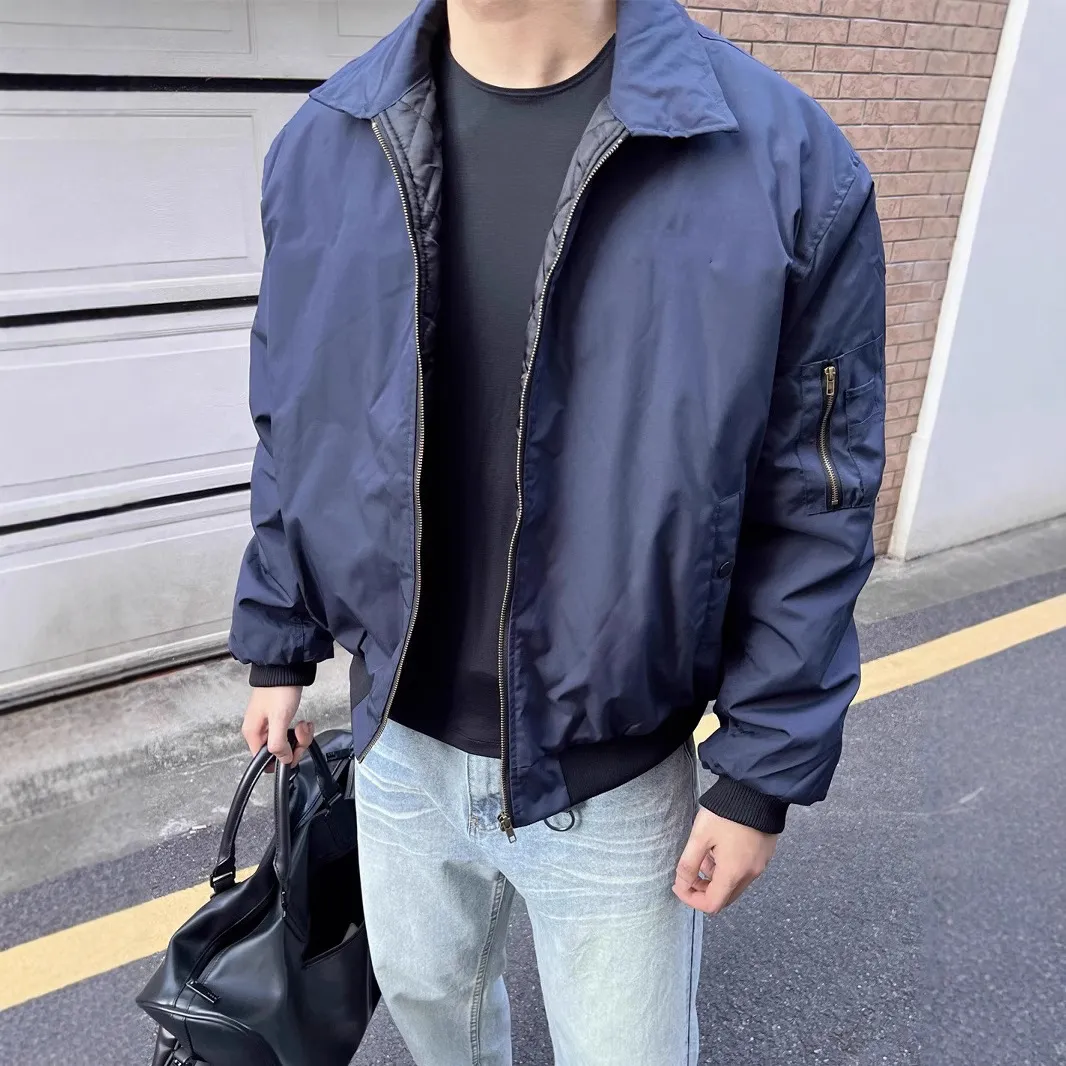 2025春秋cleanfit夹克外套男卡哈特复古飞行员ma1薄款夹克