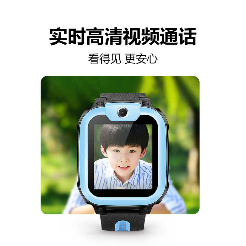 [공식  ] LITTLE GENIUS 휴대폰 시계 Q2A 어린이 시계 4G 풀 넷콤 HD 영상 통화 정확한 포지셔닝 스마트 남학생 및 여학생 학생 시계