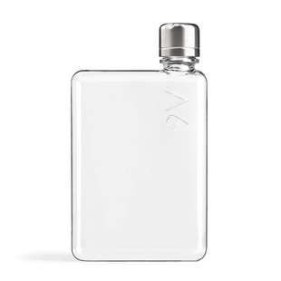 memobottle扁平水杯便携水壶男生水杯女生高颜值小巧透明巨好看