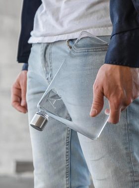 memobottle扁平杯子便携大容量水杯高级感轻奢高颜值男生女生礼物