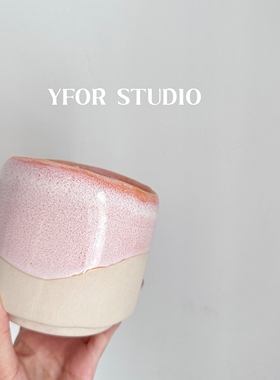 出口外贸粉色可爱蝴蝶兰多肉绿植花纹无孔水培浮雕陶瓷小大口花盆