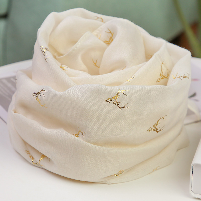 2025春秋新款时尚米白色丝巾女百搭长围脖冬季保暖薄披肩棉麻围巾,运动包/户外包/配件,运动帽,淘宝优惠券,粉丝福利购,淘宝优惠卷