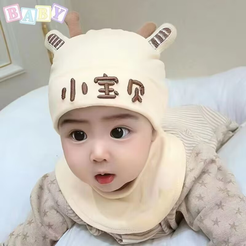 婴幼儿婴儿帽子胎无品牌透气无檐