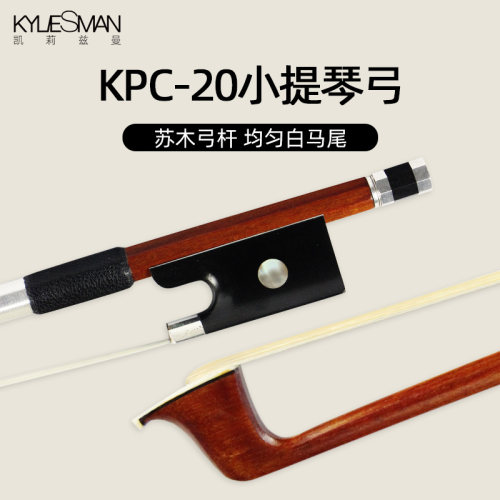 巴西苏木纯银配件演奏级小提琴弓