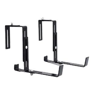 极速2pcs Wall Mount Wall Hooks Max LGoad 15kg Decor Adjustab