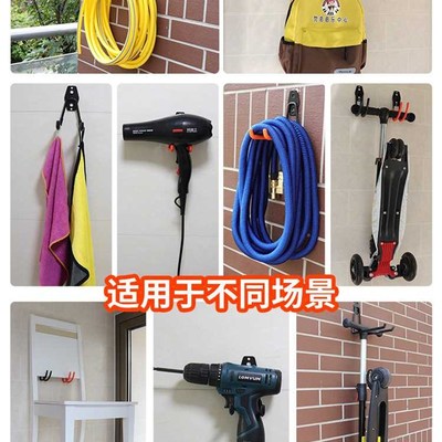 极速水管收卷器软管水管收纳架卷管器固J定挂钩洗车庭院户外壁挂