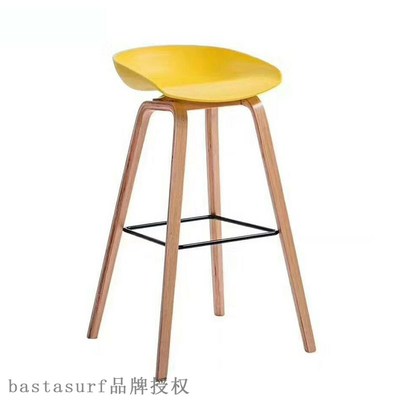 极速Nordic leisulre bar chair restaurant bar chair modern si