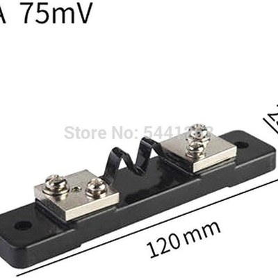 极速FL-2 5Ag 10A 20A 15A 30A 50A 75mV DC Current Shunt Resis