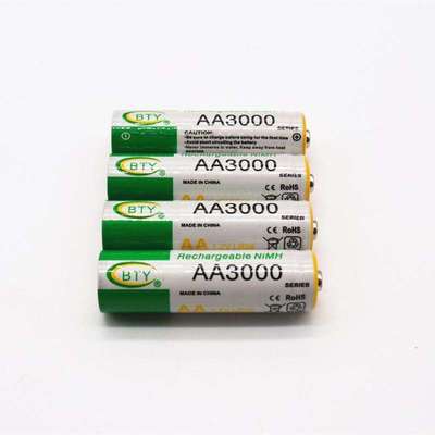 极速AA Battery 3000 12V Quanlity Rechargeable RBattery AA 30