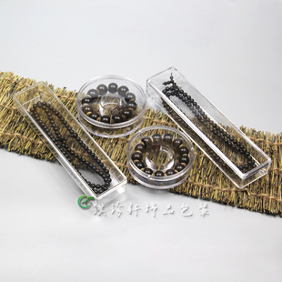 极速新品亚克力108佛珠手链展示D盒大号手串透明包装盒首饰品礼品