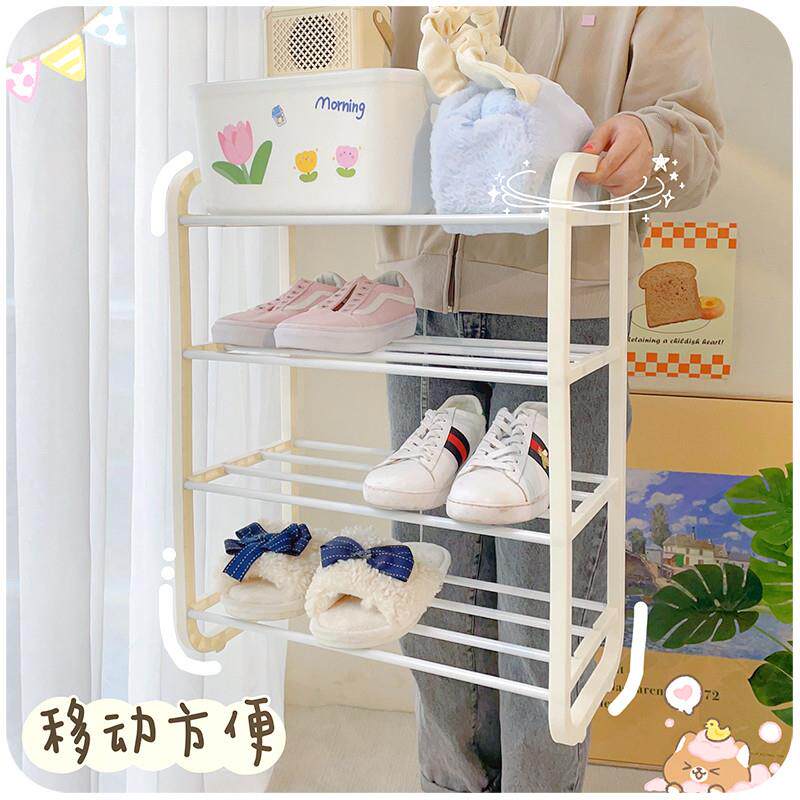 极速鞋架门口小型儿童宝宝宿舍鞋柜家K用入户简易窄小置物架子