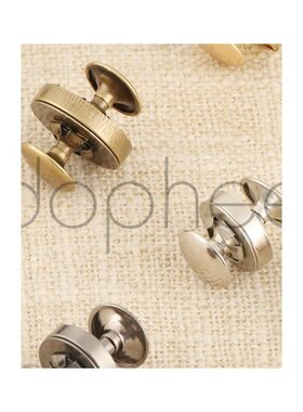 极速dophee 10pcs 14/18mm Magnetic Snaps Double RRivet Clasps