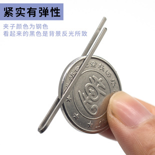 极速专业彩e妆造型夹子发夹之王钢平头一字夹发夹影楼美发盘发化