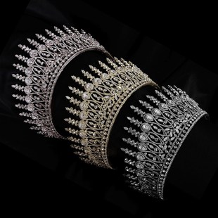 极速Jewelry Pageant Hair Accessories ClaKssic Elegant Tiaras