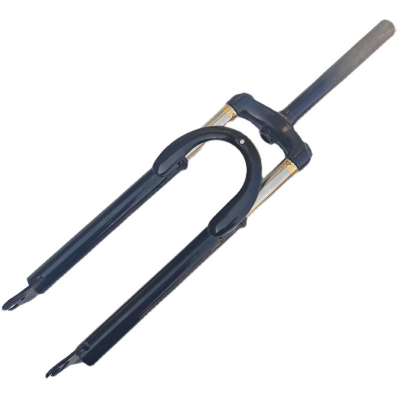 极速自行车前叉减震前叉山地车避震前叉26寸J24寸22寸20寸,碟刹式