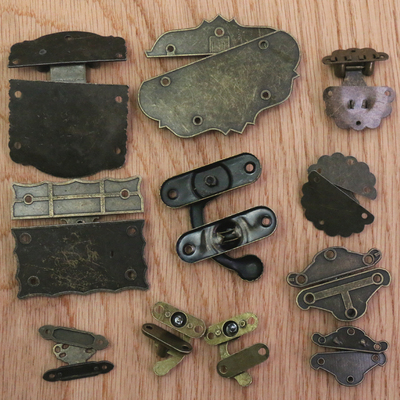 极速Antique Jewelry Box Gift Box WoFoden Wine Cases Hasps La