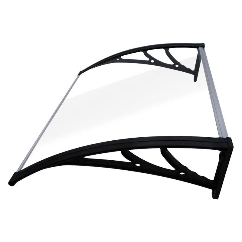 极速铝合金遮阳遮雨棚q户外阳台窗户透明防雨篷飘窗空调挡雨蓬大