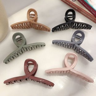 极速ins Korean temnperament shark clip bath hairpin back hea