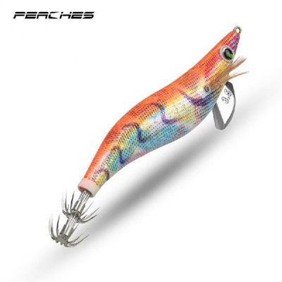 极速1PCS Fishing Lure Shrimp For Squid Hook/Jigs 3.5 YCuttle