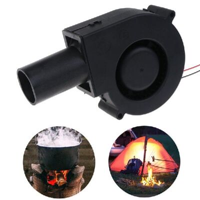 极速BBQ Fan Air Blower, u12V 5000RPM 2 Wires Connection for