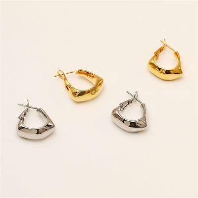 极速HYACINTH new tendy design temperamentL ear buckle metal