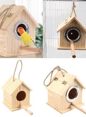 极速Biard Nesting Houses For Outside Parakeet Nest Box Bird