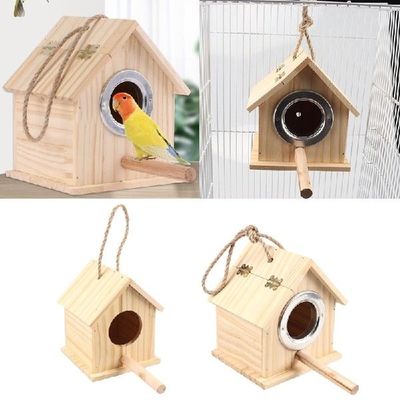 极速Biard Nesting Houses For Outside Parakeet Nest Box Bird