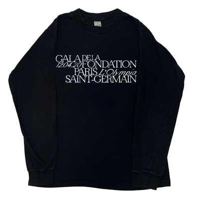 MELANIN 黑色素刺青复古 vintage做旧巴黎地标印花古着感连帽卫衣