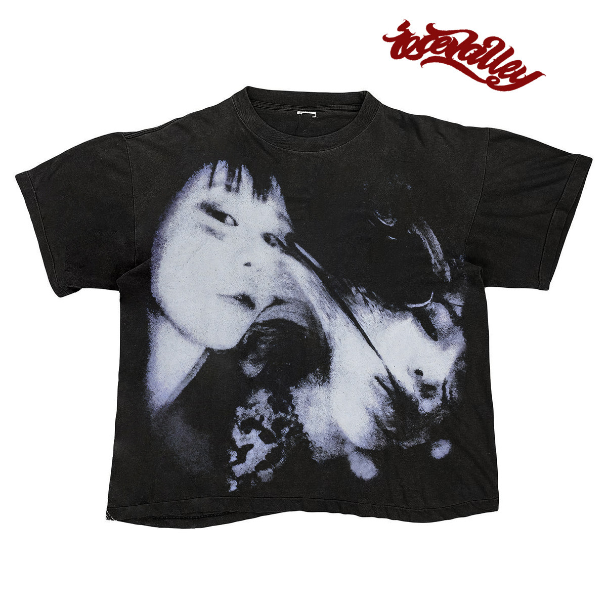 thumbnail for MELANIN Tattoo American Rock Retro Portrait Print Short Sleeve Punk Heavy Metal Niche T-Shirt