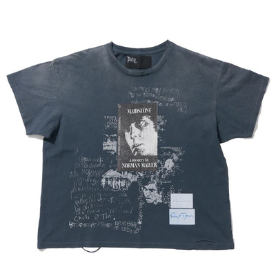 MELANIN 黑色素刺青暗黑系中性无性别复古张力个性摇滚潮流T恤