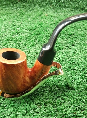 烟斗配件 不锈钢高跟鞋斗架 大中小号烟斗都适用 金银两色可选