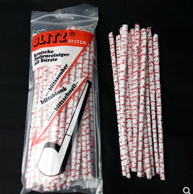 BLITZ烟斗大小头斗嘴通条丹尼斯专用清理工具烟斗丝烟丝客用80根