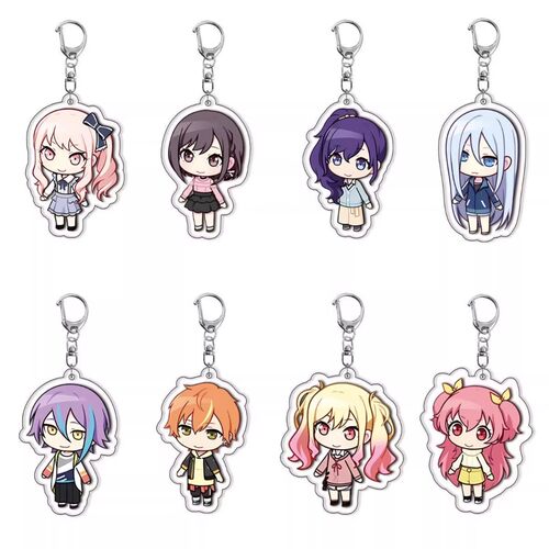 世界计划PJSK亚克力静音钥匙扣