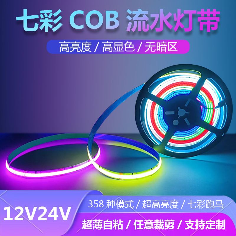 COB幻彩RGBWS2811可编程led灯带