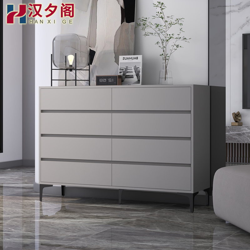 意式轻奢斗柜梳妆台一体