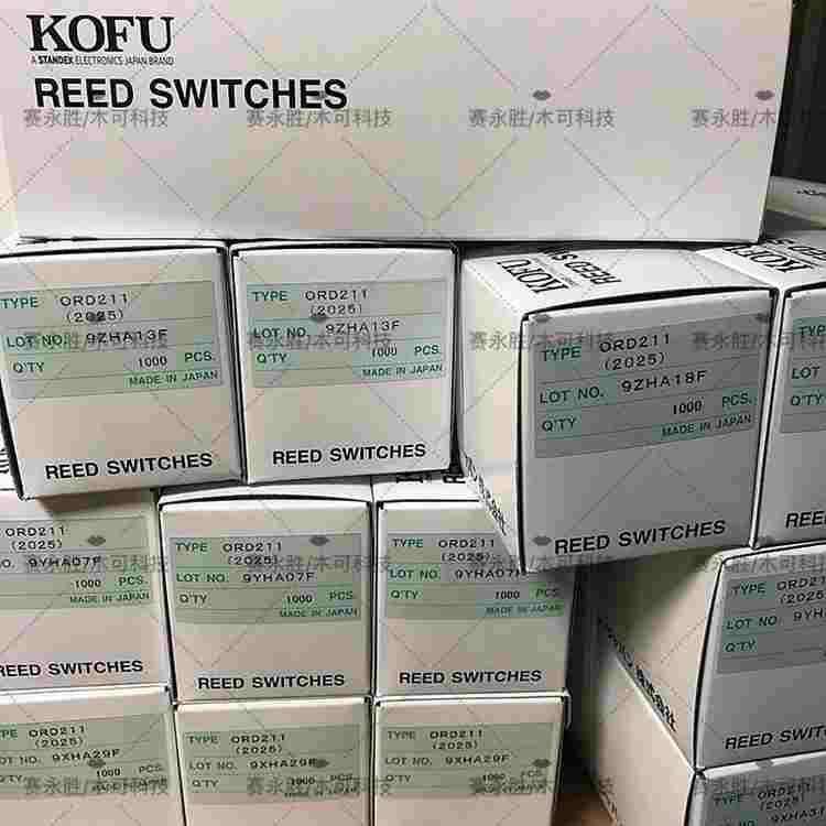 原装进口ORD211 尺寸2*10mm日本OKI干簧管 常开型小型化磁簧开关
