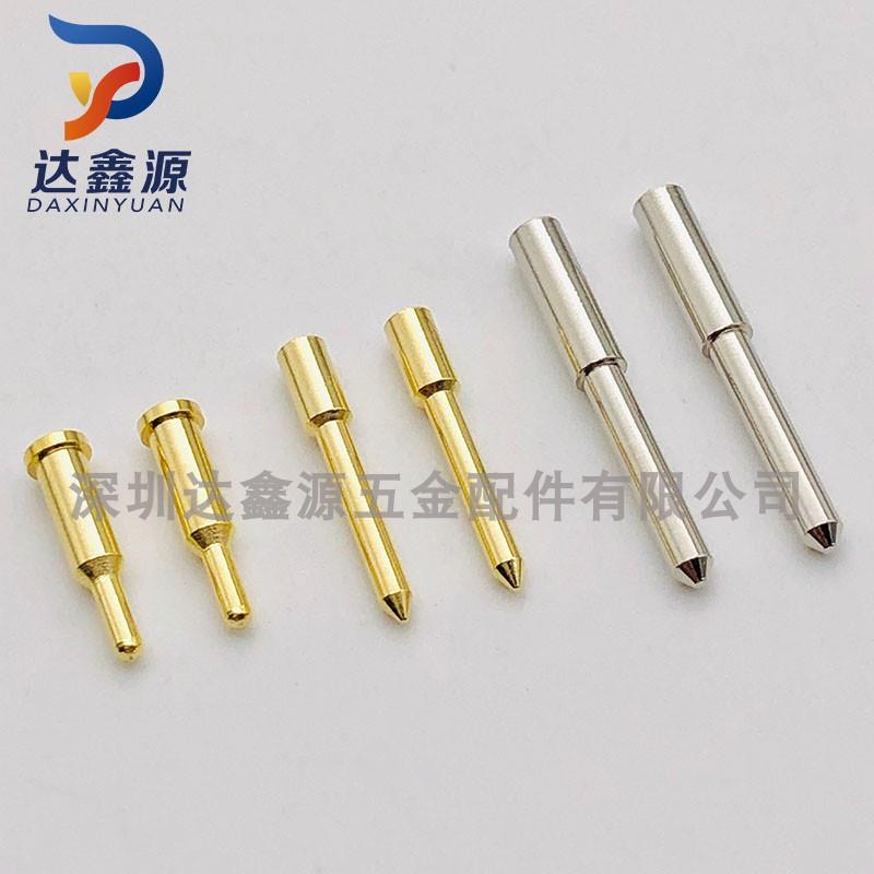 铜针插针 医疗美容连接器1.0|1.2|1.5压线端子铜针插针pin针 现货
