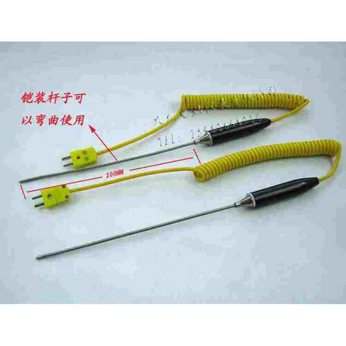 小手柄铠装热电偶 温度测温器 K型传感器 可配TM-902C 6801