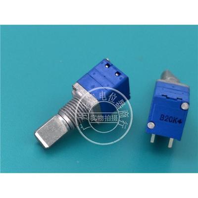 RK097N 9011单联带开关电位器B20K 柄长15MMF
