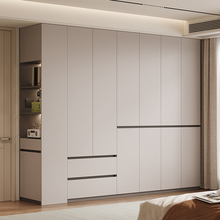 莫干山衣柜家用卧室分段式组合柜子2025新款爆款定制一门到顶衣橱