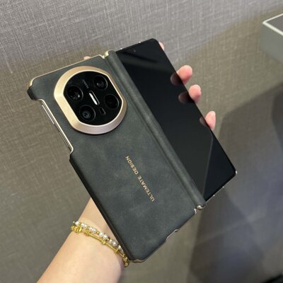 「秒变X7】适用华为matex6手机壳镜头全包羊巴皮超薄保护套matex5典藏版防摔心系天下外壳X6先锋版真皮后壳X3