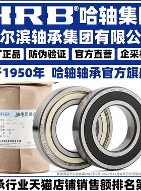 HRB 哈尔滨轴承旗舰店 6000 6001 6002 6003 6004 6005 - ZZ 2RZ