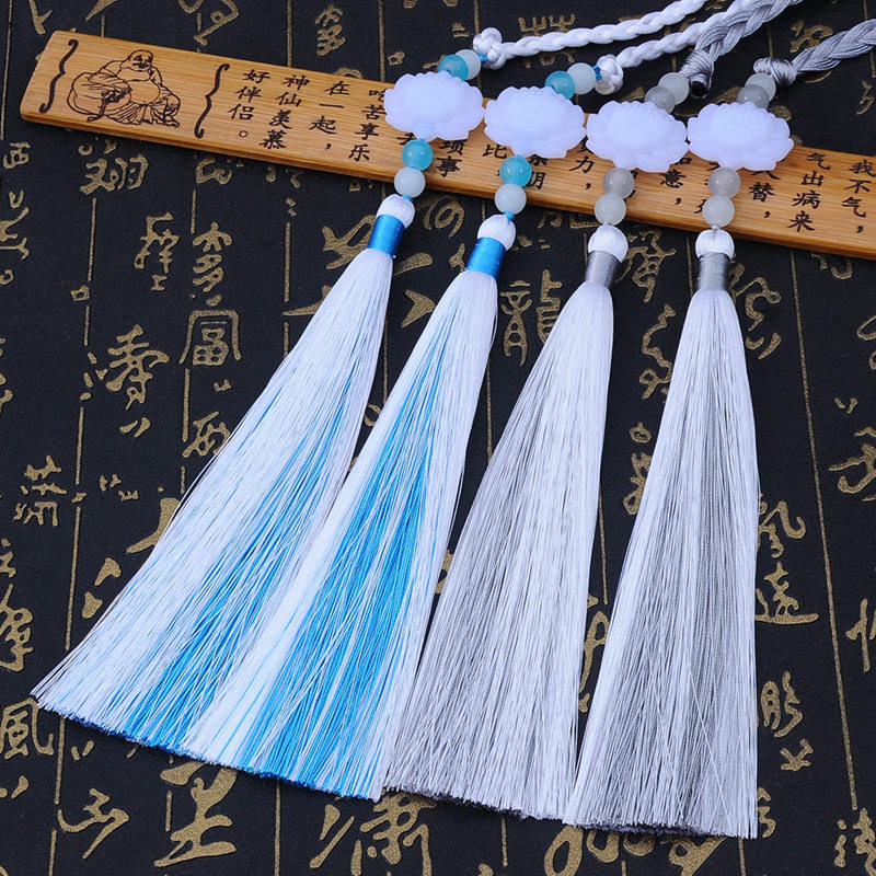 新款DIY宫绦腰佩古风圆领袍素腰带配饰古装汉服腰间禁步压襟挂坠