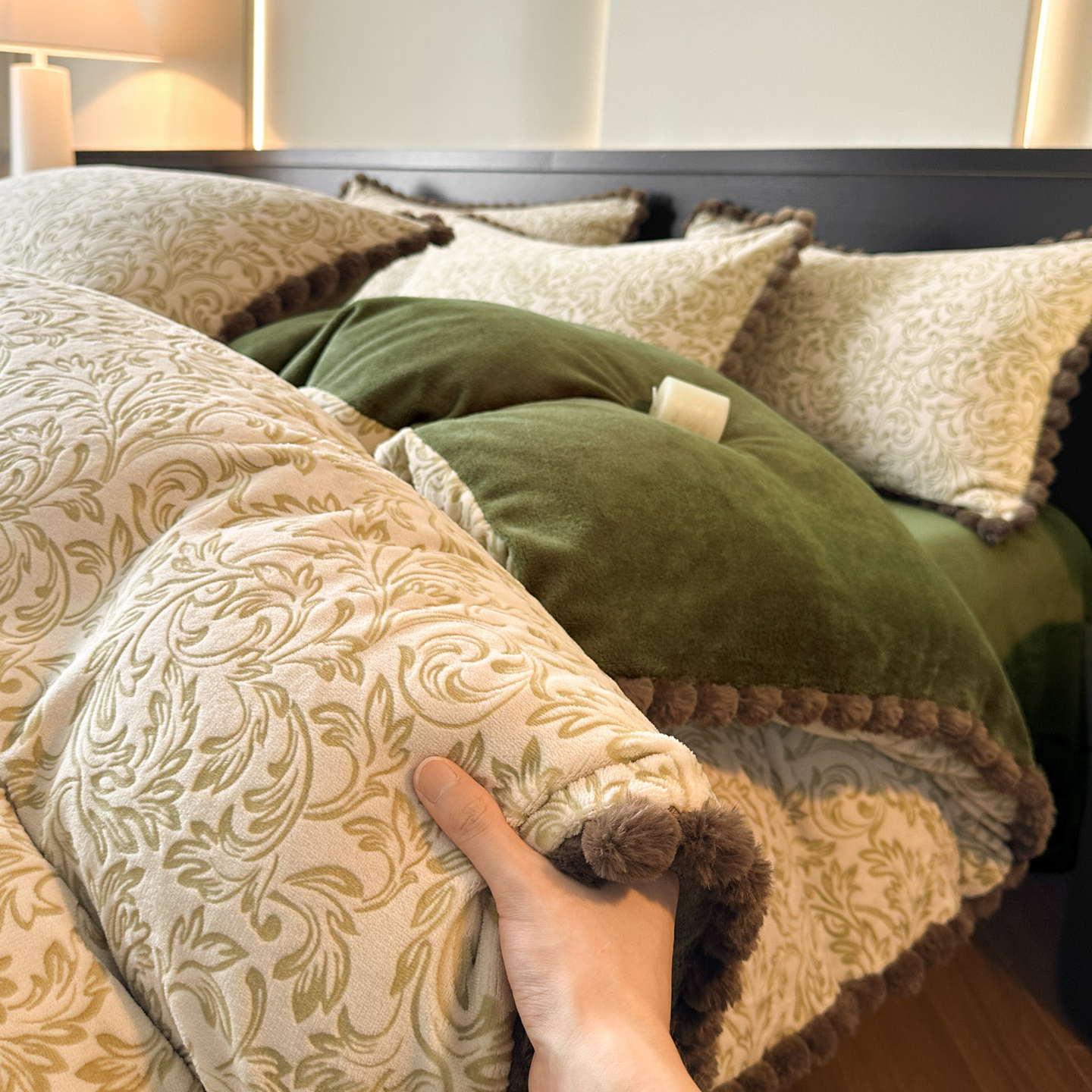 2025新法式牛奶绒四件套被套秋冬