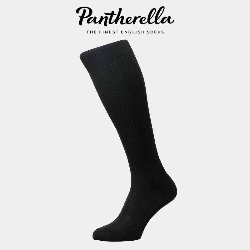 英国男士桑蚕丝长筒袜礼服西装袜