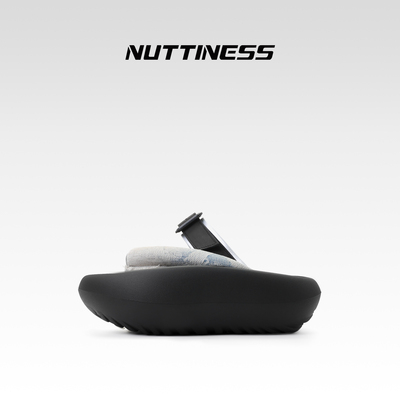 2025夏新款真皮厚底小众设计拖鞋