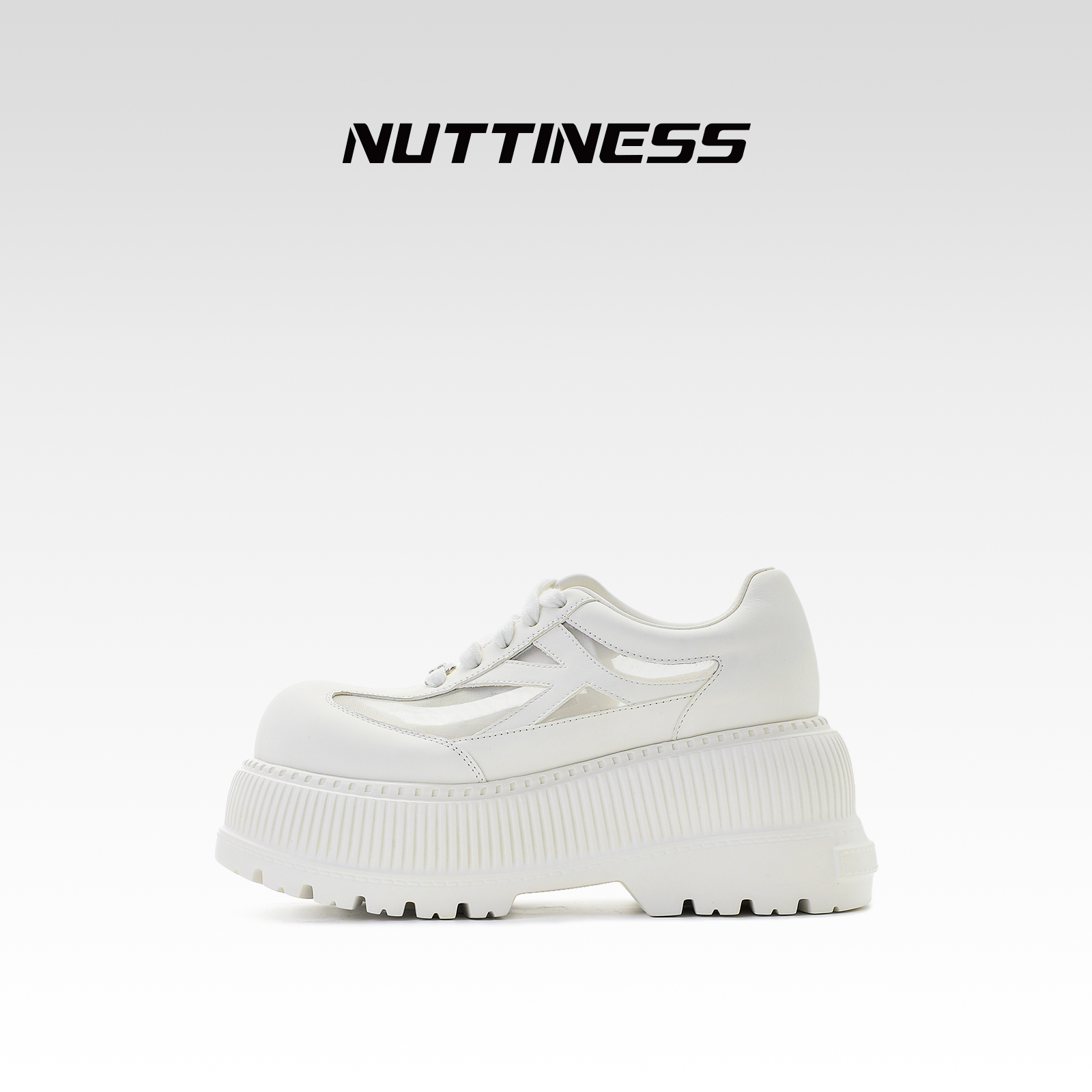 透气舒适轻便网面松糕休闲鞋女潮